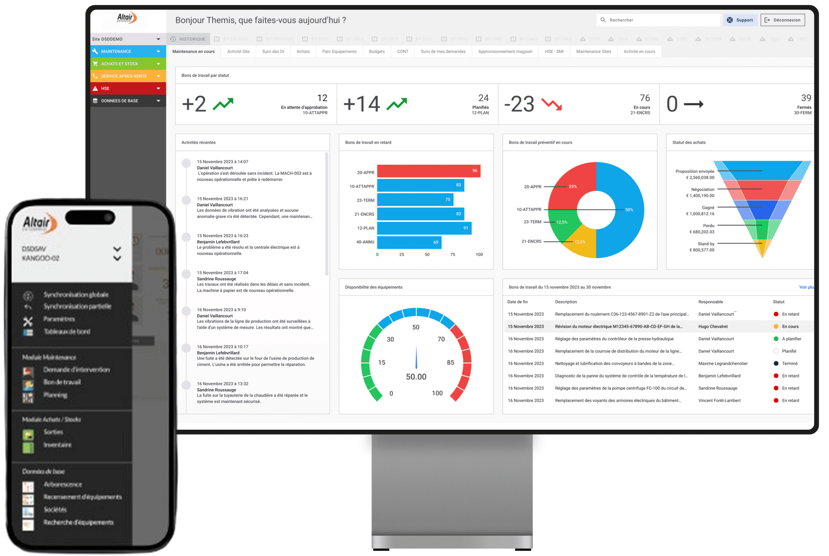 screenshot of Altair Enterprise